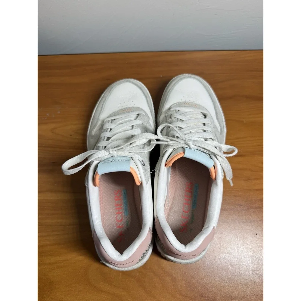 Skechers Court Classics Jade Sneaker Feline Instinct Natural Multi Size 9
